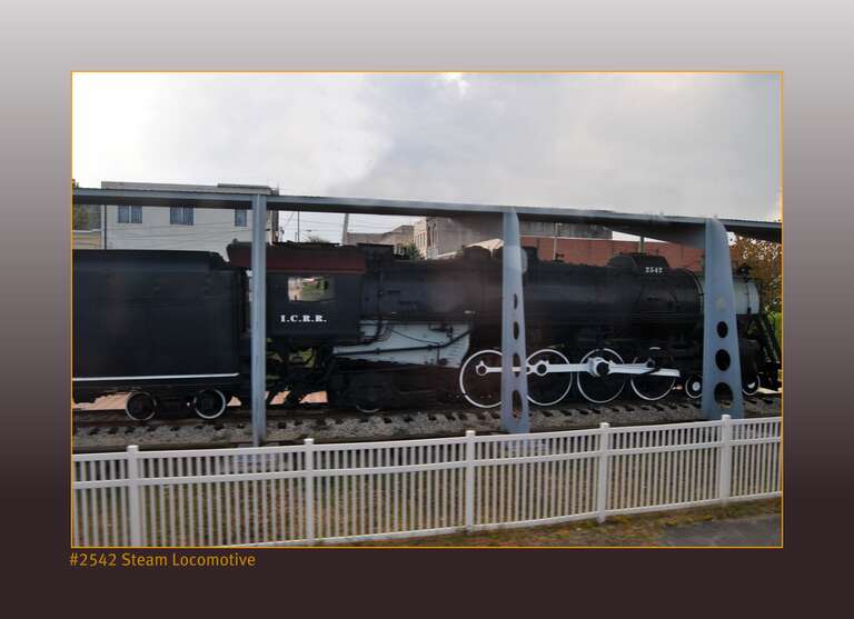 2542 Steam Locomotive - McComb MS