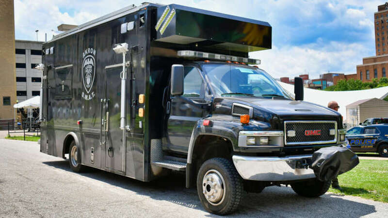 Akron Police SWAT GMC C5500 - Ohio