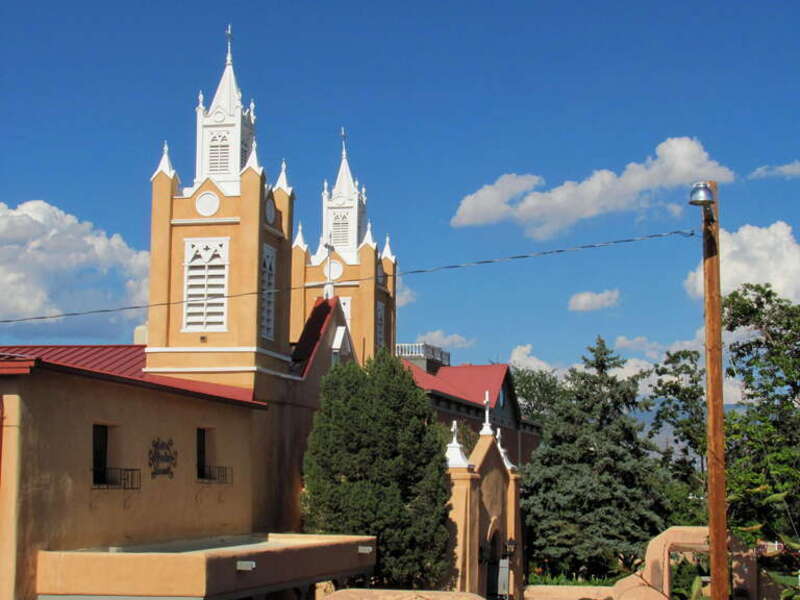 Albuquerque, New Mexico USA - San Felipe de Neri church