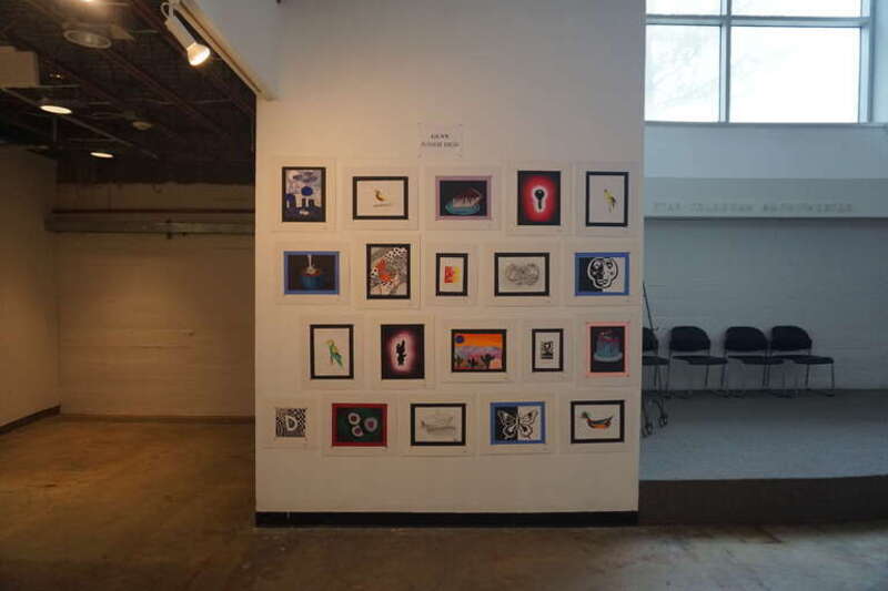 The Youth Art Month exhibit at the Arlington Museum of Art in Arlington, Texas (United States).