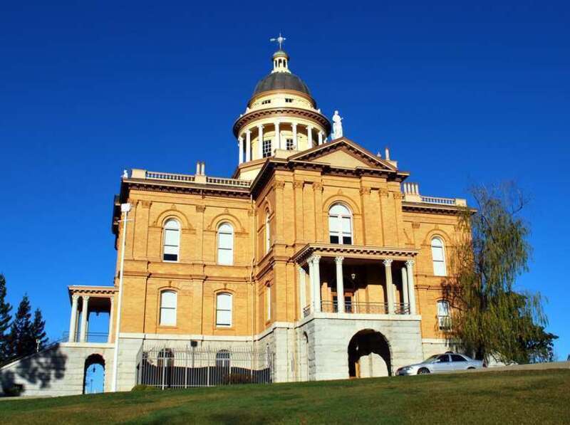 The Placer County Courthouse (Placer County Superior Courthouse) — in the Old Auburn Historic District, Auburn, California.