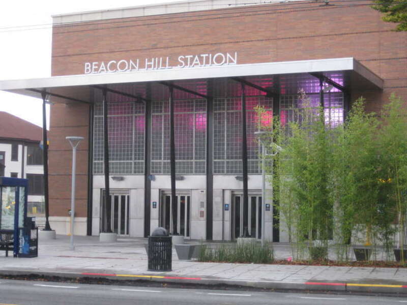 Beacon Hill link light rail station in Seattle, Washington