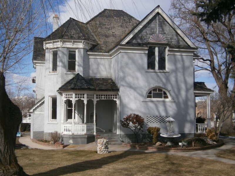 The Reid Beck House, a historic home in Draper, Utah, United States.
