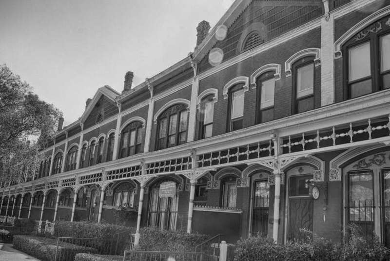 Brick Row, A Ave. between 9th and 10th Sts. National City