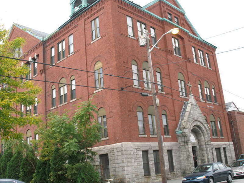 Building which once housed a school