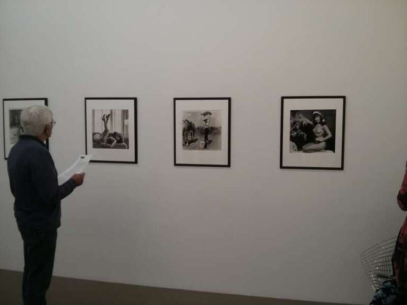 Checking out the awesome Bunny Yeager photography exhibit at the PDNB gallery.