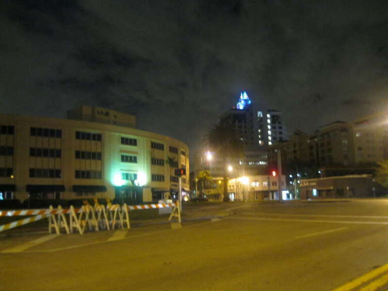 CORAL GABLES AT NIGHT