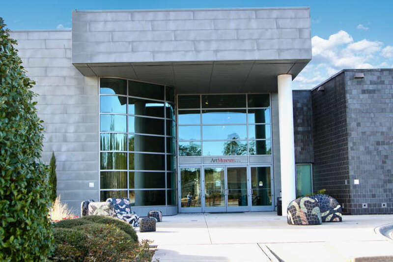 Cameron Art Museum main entrance