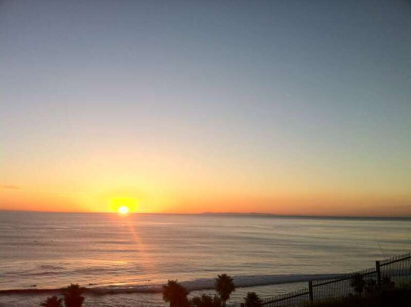 Catalina Sunset From Casa Romantica