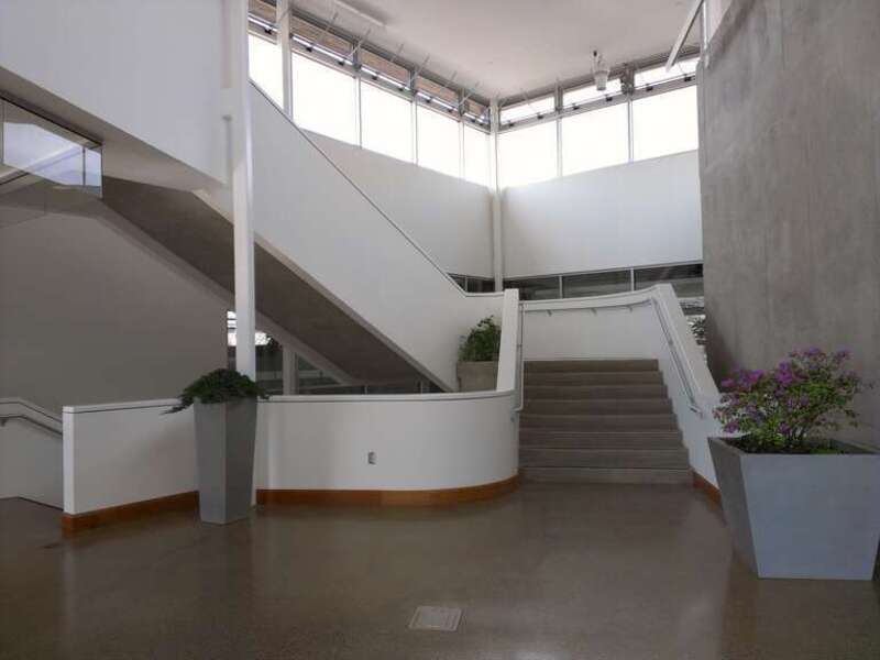 The newly opened Center for Sustainable Landscapes, a green building that is part of Phipps Conservatory in Pittsburgh, Pennsylvania
