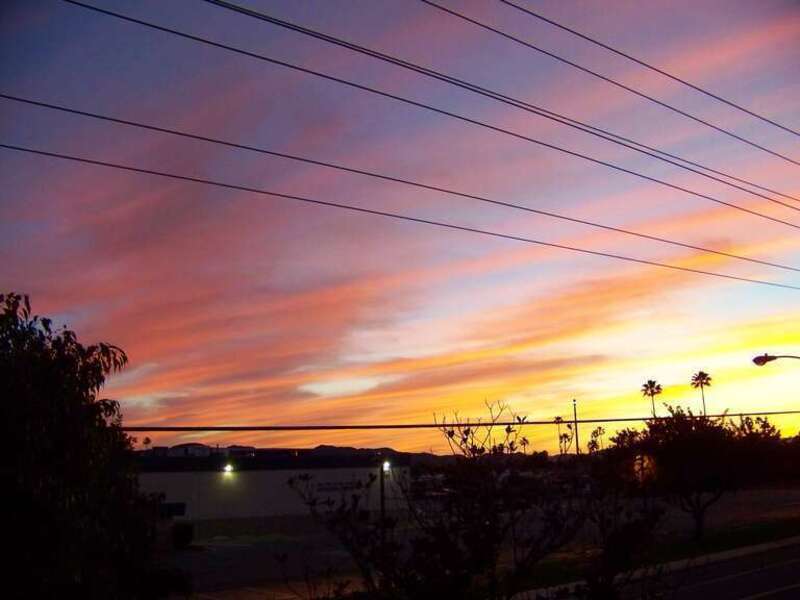 Clouds at Sunset in Hemet, CA