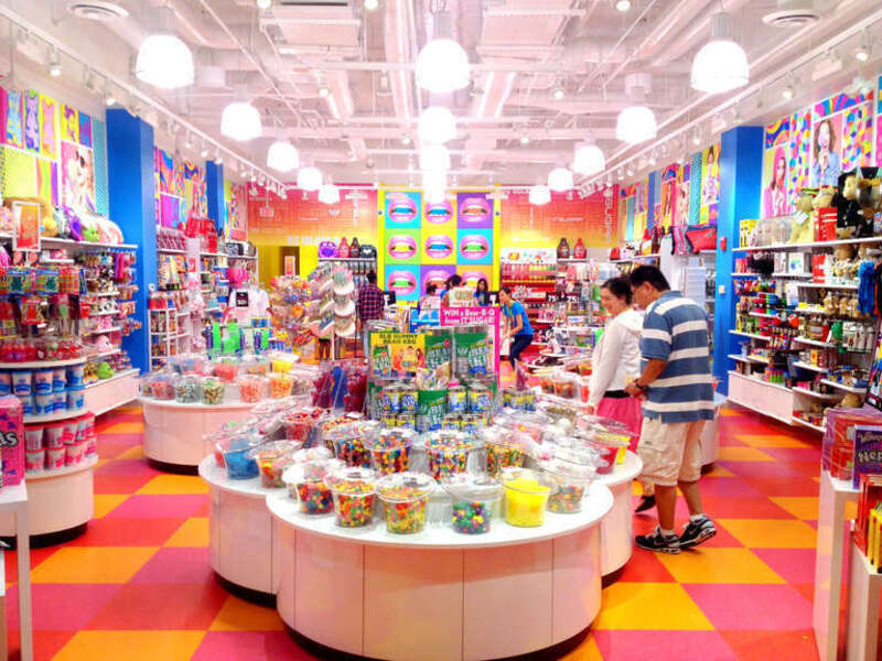 A really colorful and inviting candy store in Maryland