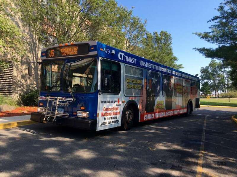 479 is one of two D40LFs in the entire fleet to feature an ad showcasing the benefits of joining the U.S. Coastguard. 530 is the other.