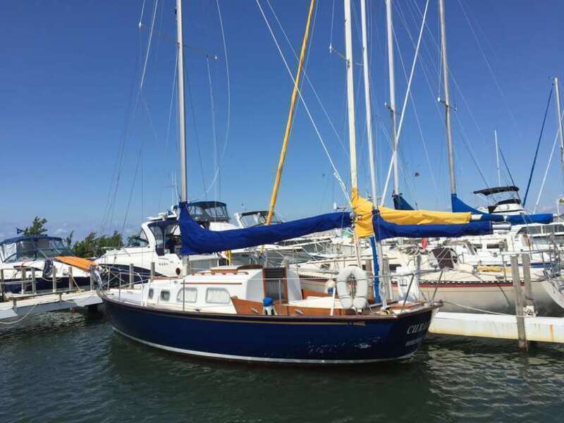 A view of the stern of Curlew in recent years