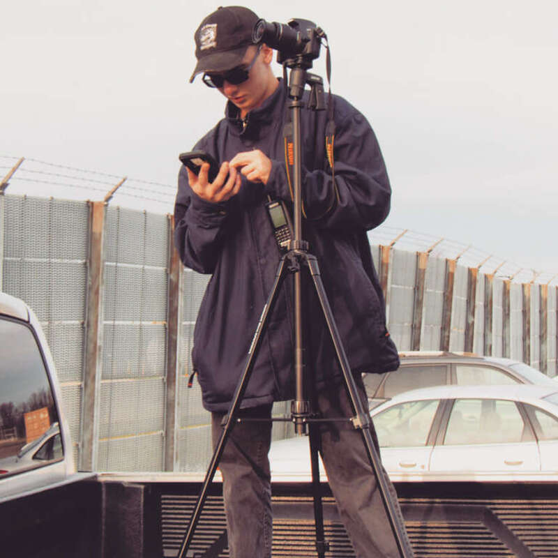 Daniel House tracking information on aircraft flying over and out from Akron Canton Airport.