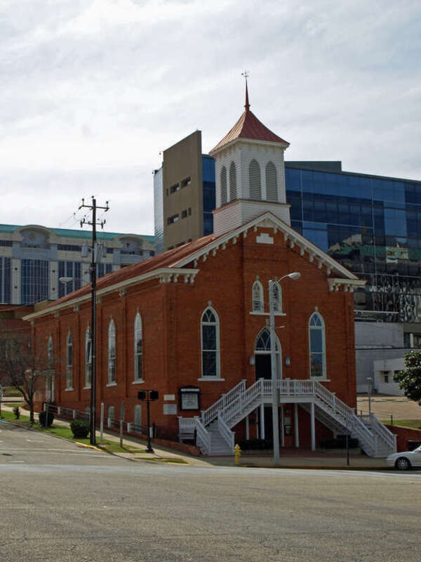 Dexter Avenue Baptist Church in Montgomery, Alabama.