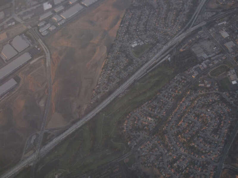 In Greater Los Angeles, while the I-405 in posh West Los Angeles is usually considered the worst bottleneck, this place, about 40 miles to the east in Asian model minority immigrant territory, is a strong contender. CA-60 (east-west artery, formerly