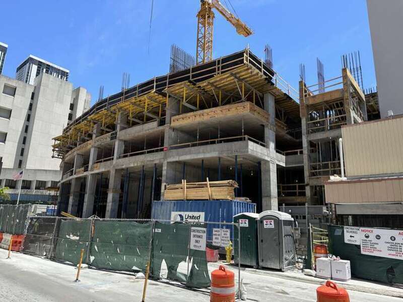 Downtown Miami Construction - 2 May 2023
