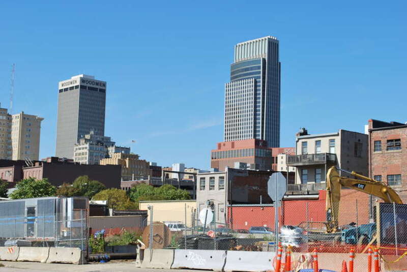 Downtown under reconstruction