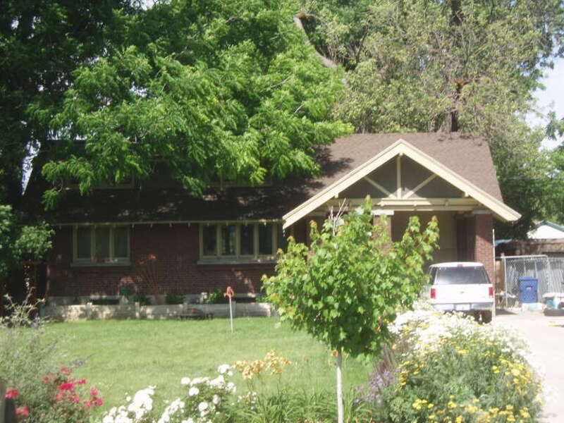 The John F. and Lillia Dumke House, a historic home in Ogden, Utah, United States.