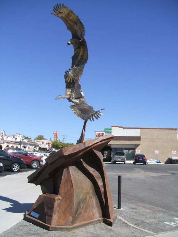 Eagle Sculpture, Boulder City Nevada, October 2008