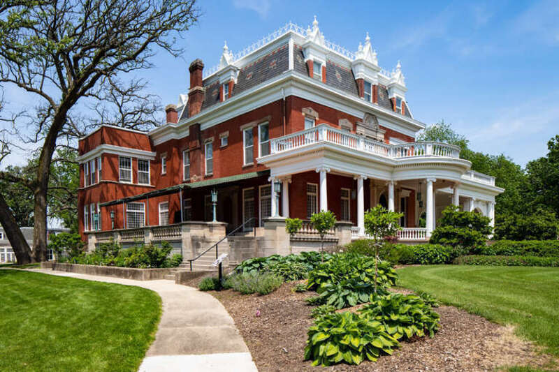 Ellwood House, DeKalb, Illinois.