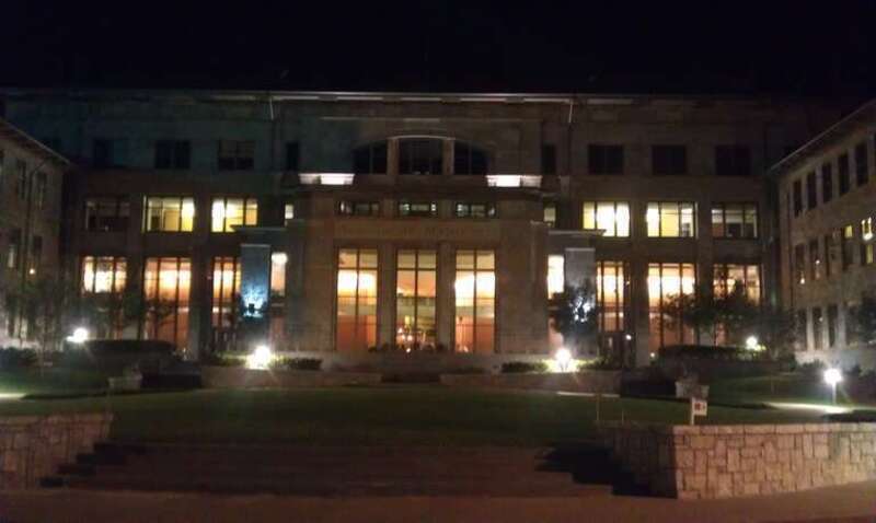 Emory University School of Medicine at Night