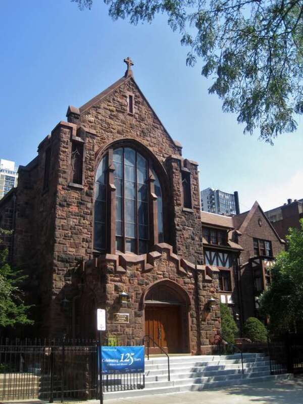 Episcopal Church of the Atonement and Parish House in Chicago (1889). It was originally designed by Henry Ives Cobb, but was altered in 1910 and 1920 by J. E. O. Pridmore.