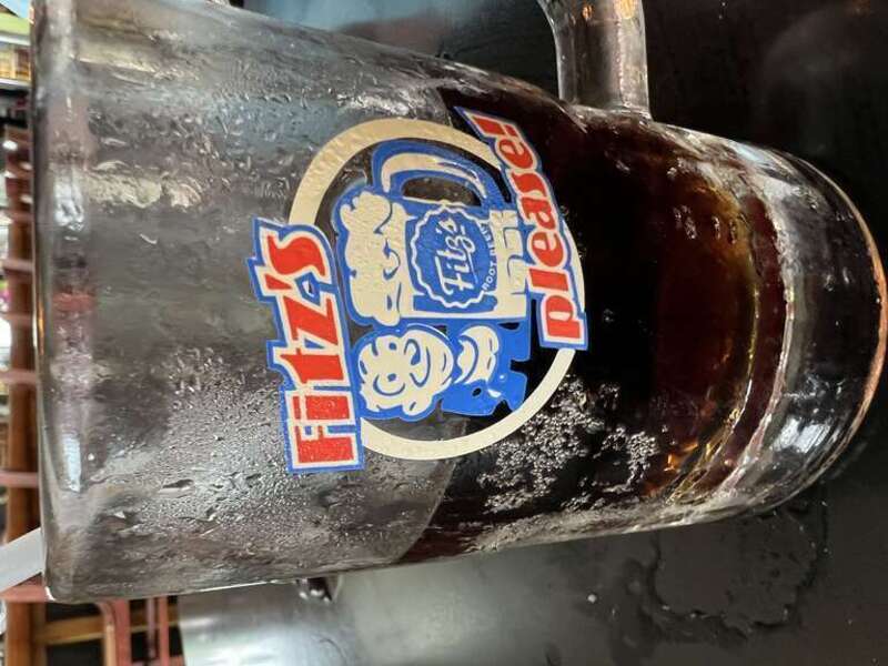 Fitzs Rootbeer glass