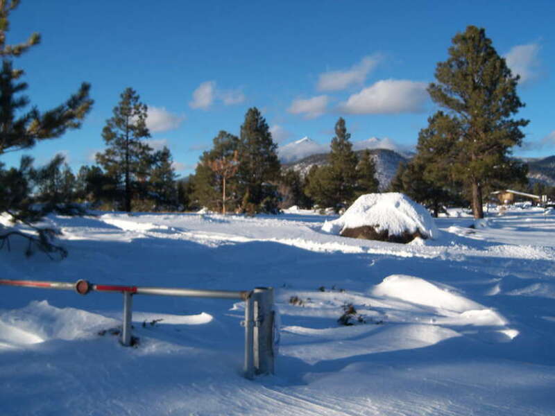 Snow near Buffalo Park