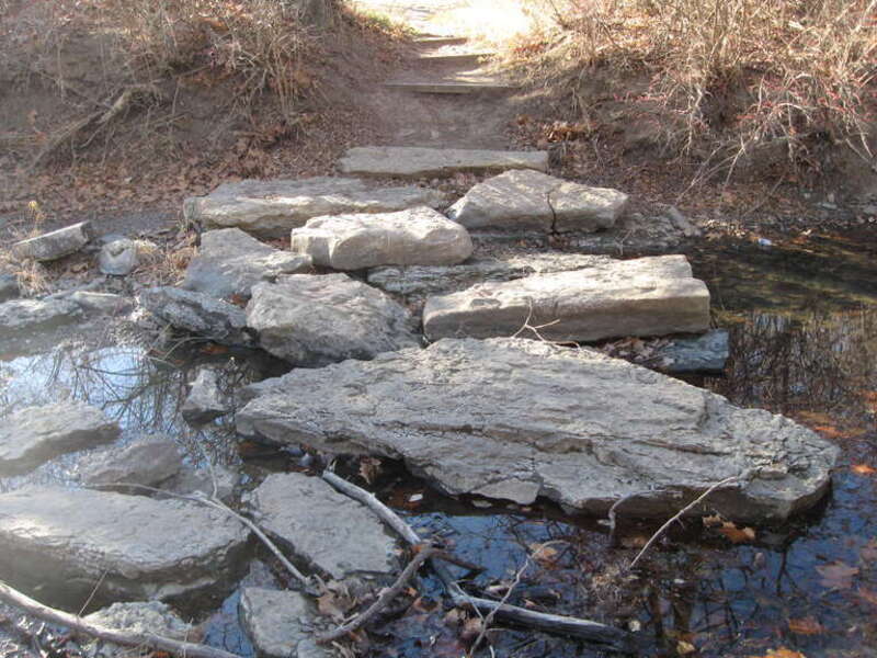 Ford crossing the creek