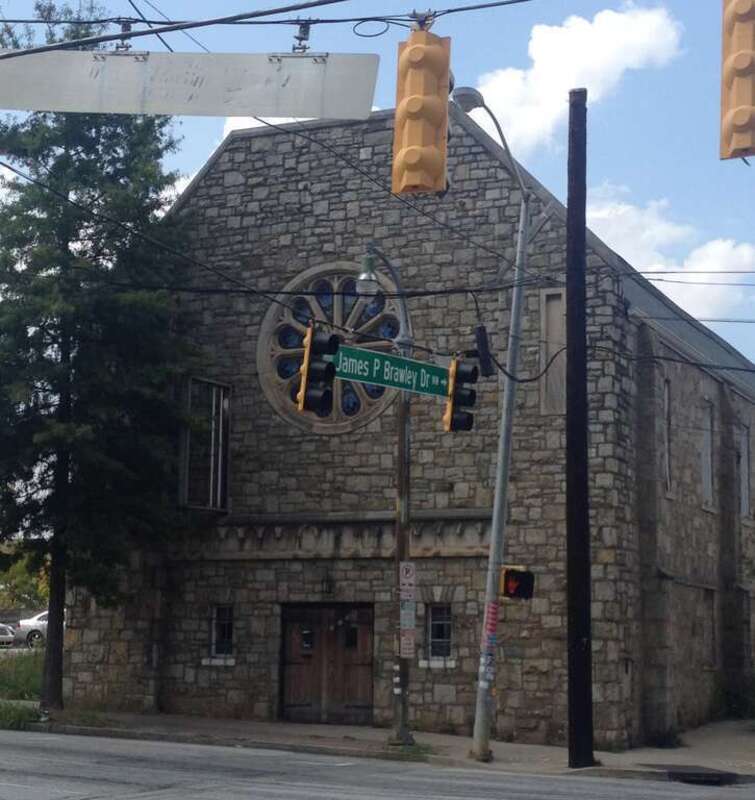Former church on King Dr., Vine City