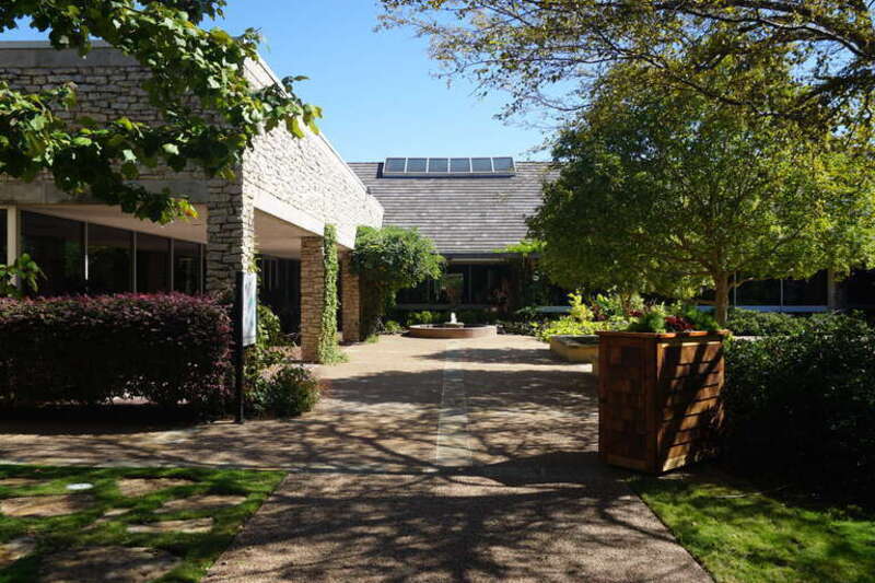 The Deborah Beggs Moncrief Garden Center at the Fort Worth Botanic Garden in Fort Worth, Texas (United States).