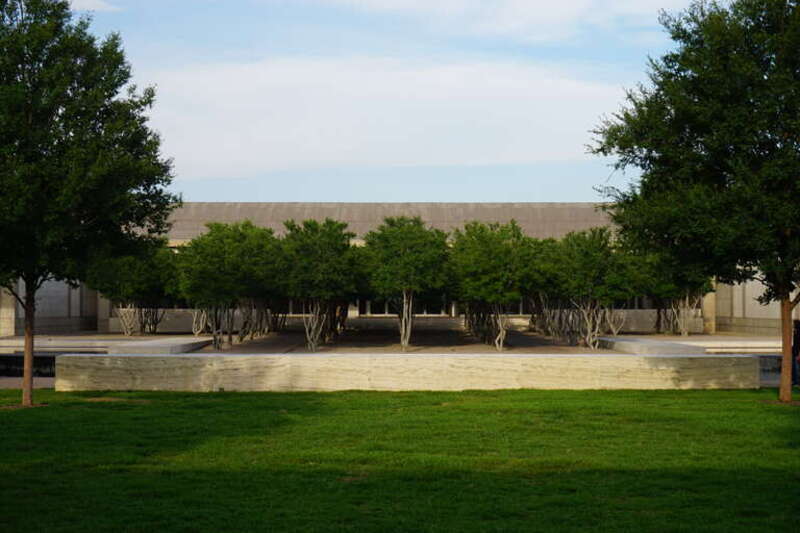 The Kimbell Art Museum in Fort Worth, Texas (United States).