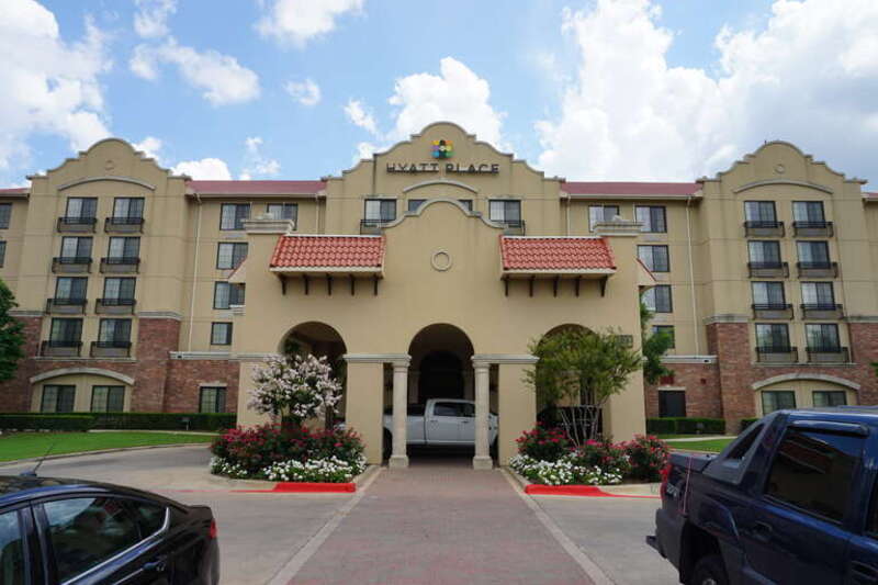 The Hyatt Place in the Fort Worth Stockyards in Fort Worth, Texas (United States).