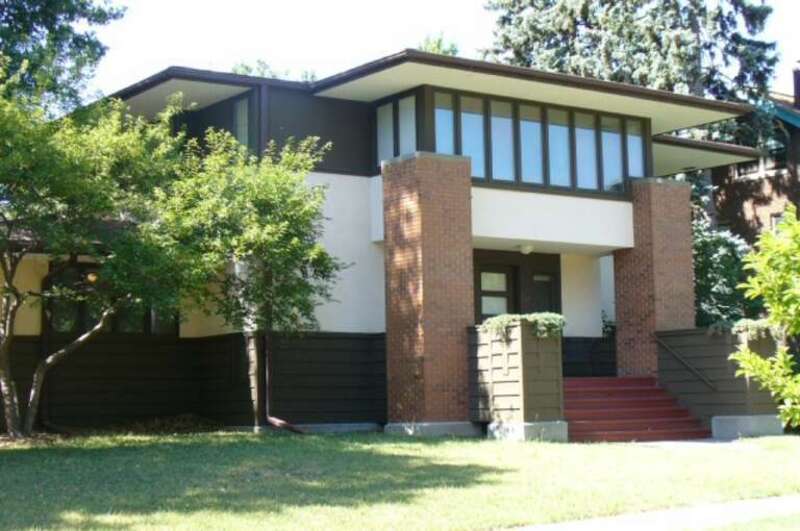 Frank Lloyd Wright House?  No