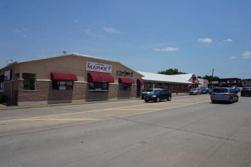 Main Street in Frisco, Texas (United States).