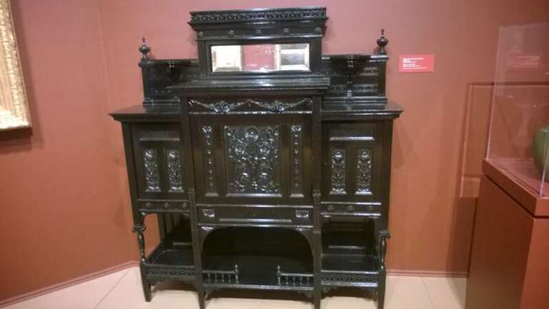 Furniture in the Currier Museum of Art, May 2018