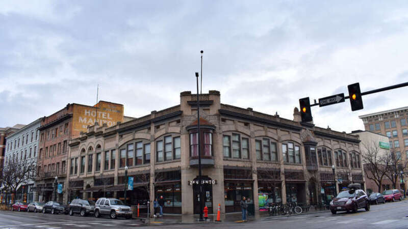 The Gem Building in Boise's Lower Main Street Commercial Historic District.
