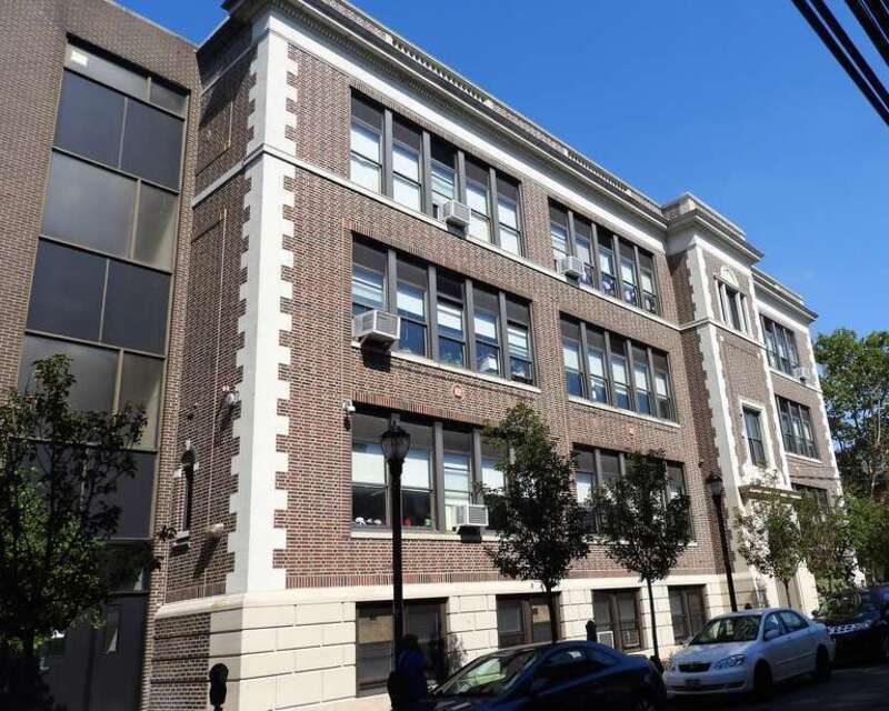 Looking east at elementary school