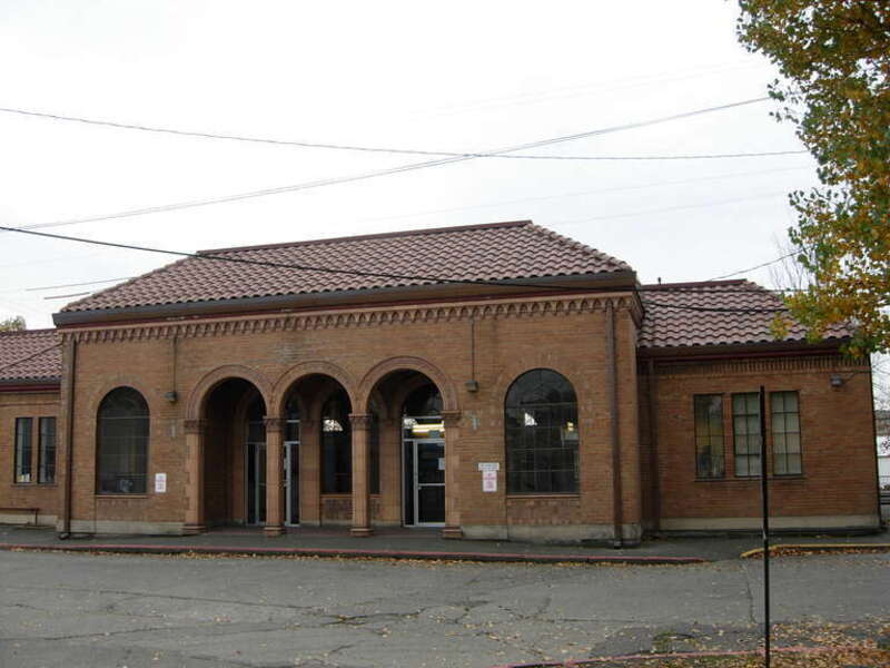 The former Great Northern Passenger Station in Bellingham, Washington