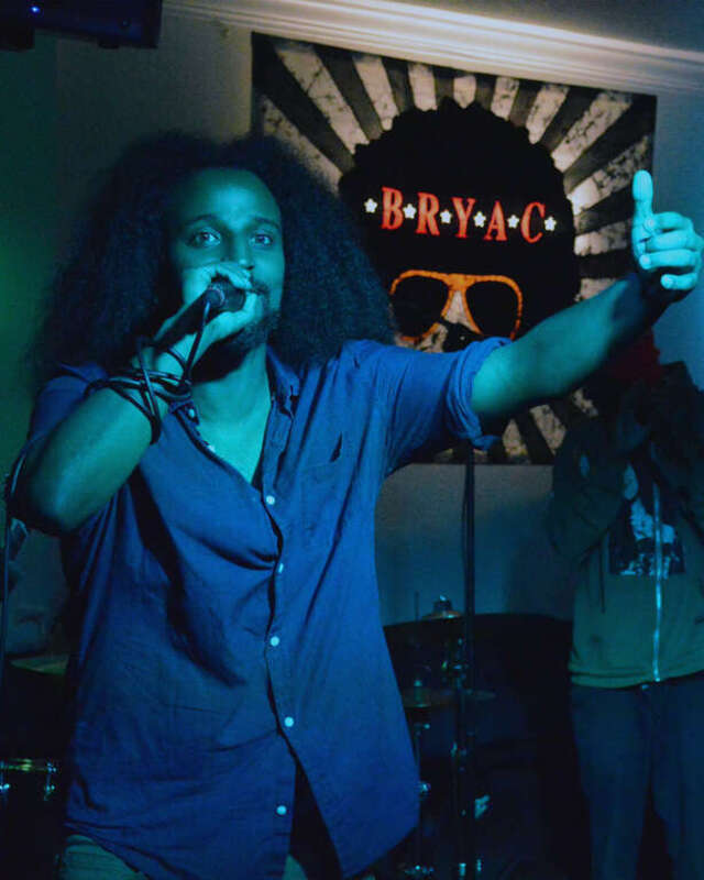 500px provided description: Haile Supreme of Congo Sanchez at BRYAC in Bridgeport, Connecticut [#Band ,#Connecticut ,#Bridgeport ,#New Haven ,#Singer ,#Performance ,#Concert ,#New England ,#Club ,#Reggae ,#BRYAC ,#Congo Sanchez]