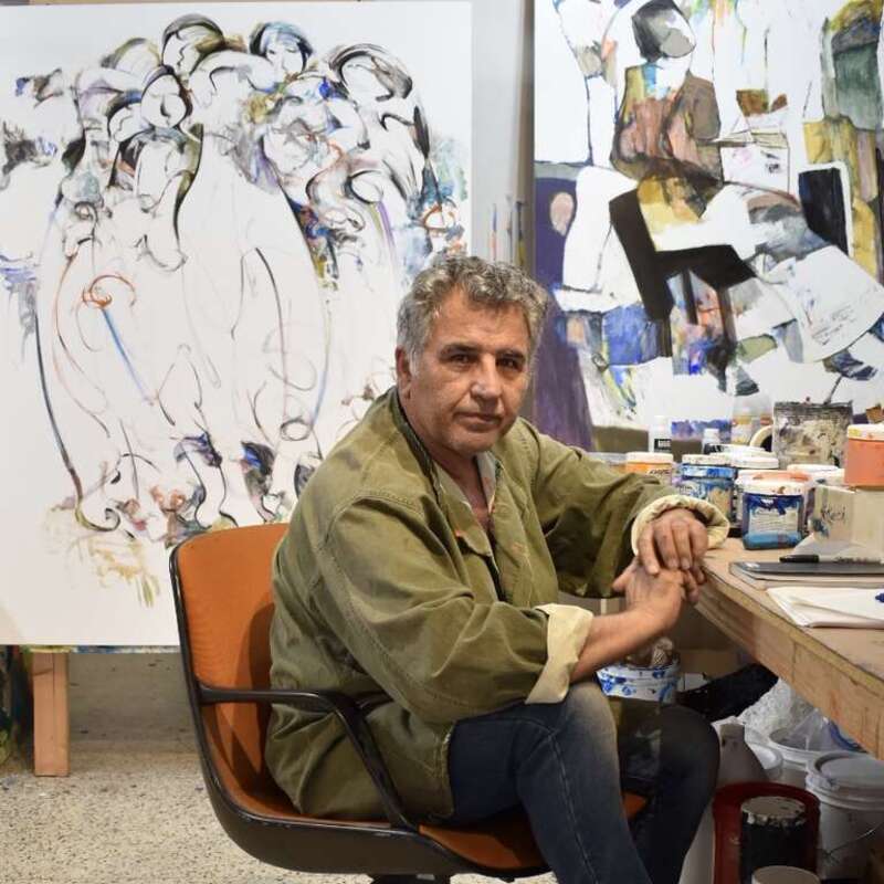 Hessam Abrishami in Studio