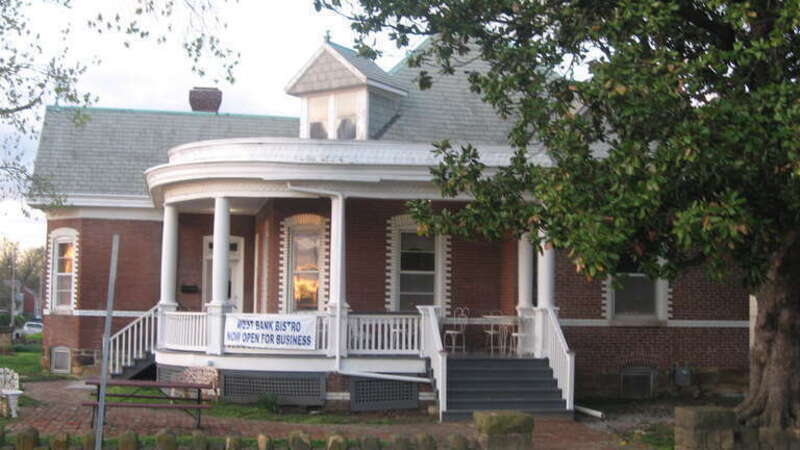 Front of the Huhn-Harrison House, located at 340 S. Lorimier Street in Cape Girardeau, Missouri, United States.  Built in 1906, it is listed on the National Register of Historic Places, and it is part of a Register-listed historic district, the