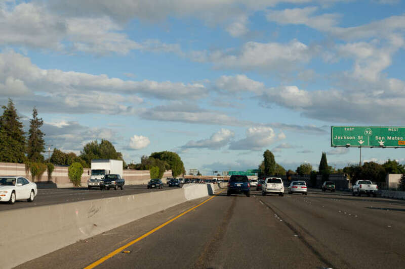 Interstate 880 in Hayward, California.