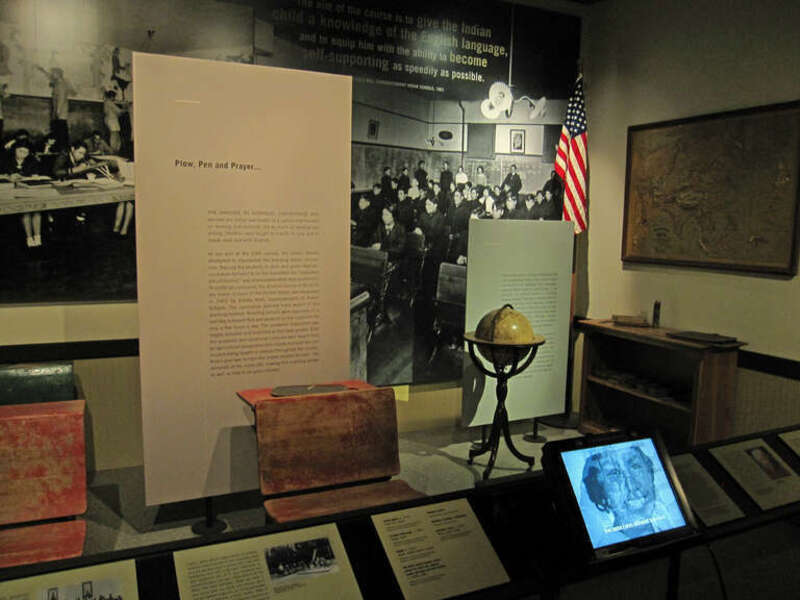 In the latter parts of the 19th century the United States Bureau of Indian Affairs established Indian Schools, in hopes of &quot;taming&quot; the &quot;savage&quot; Native Americans by teaching them English, white American culture, and Christianity. 

Many Native