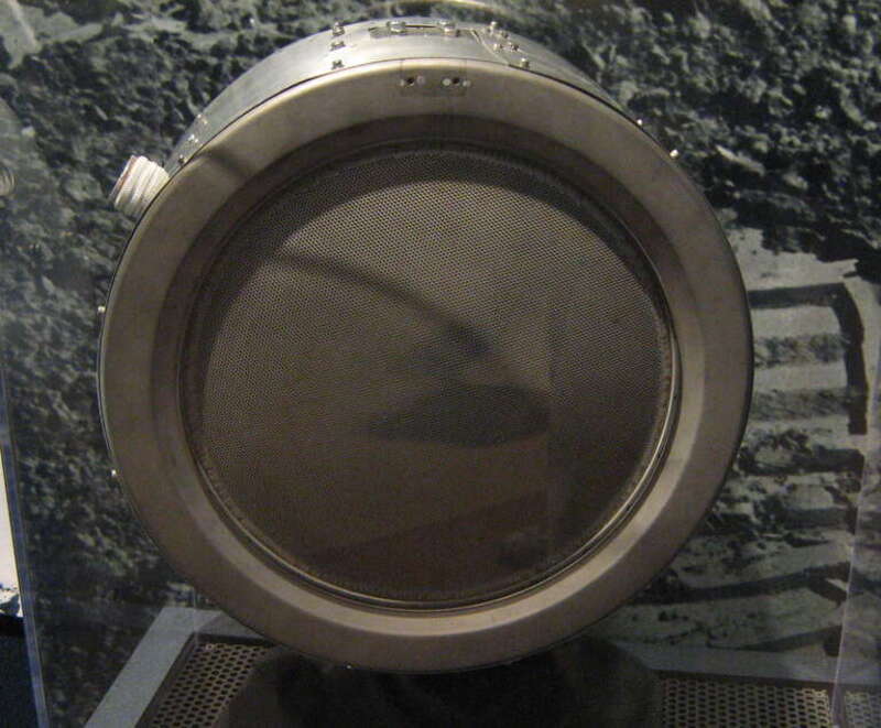 This ion drive is similar to the one that powered w:Deep Space 1. It was built by Hughes Research Laboratory and modified by the Jet Propulsion Lab. It is on display at the Springs Preserve in Las Vegas.