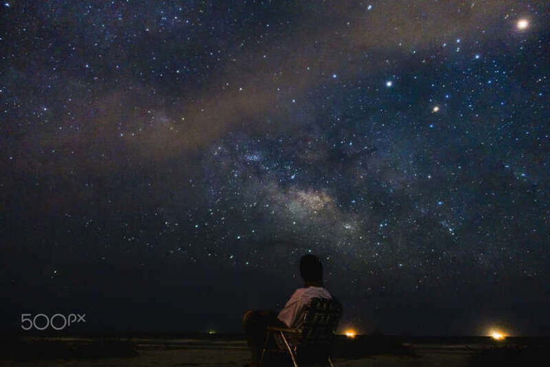 500px provided description: Milky Way at Hilton Head Island []