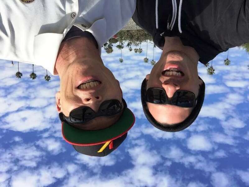 KBong and Dad in San Diego