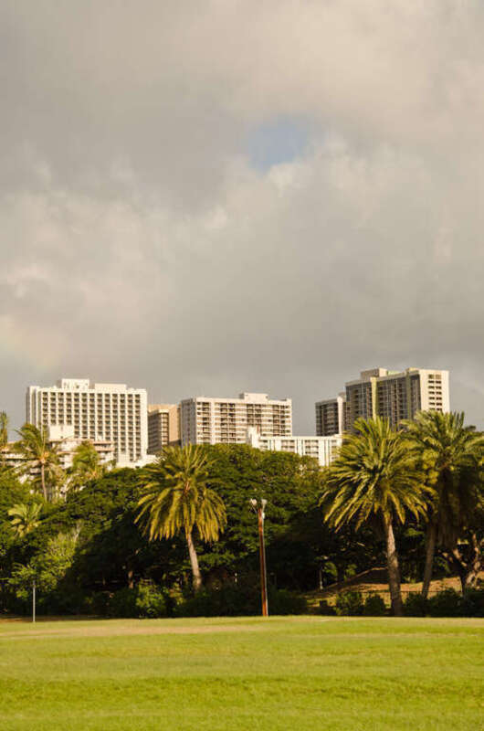 Kapiolani Park, Waikiki, Oahu, Hawaii